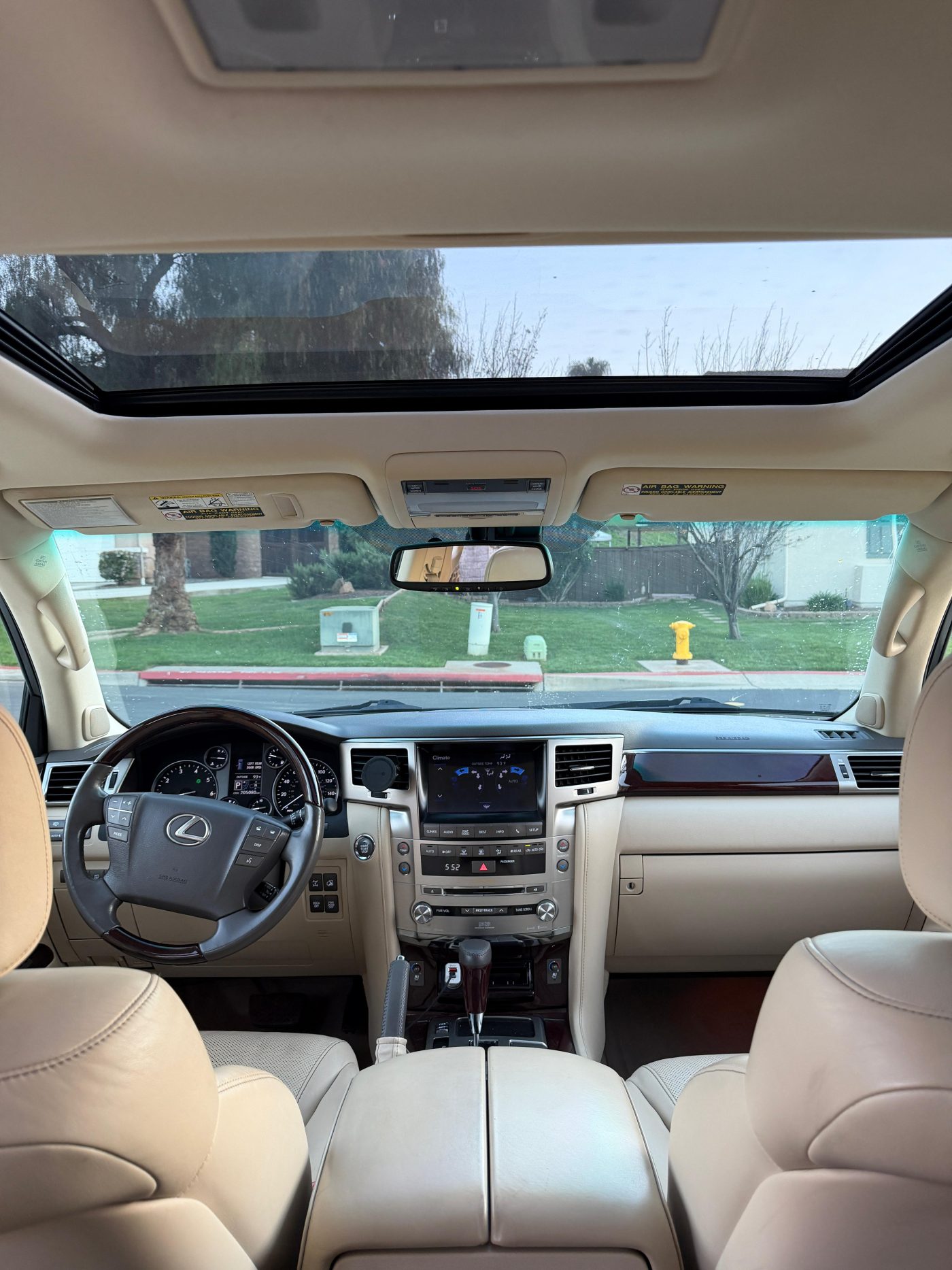 2014 LEXUS LX 570 LUXURY PACKAGE photo 9